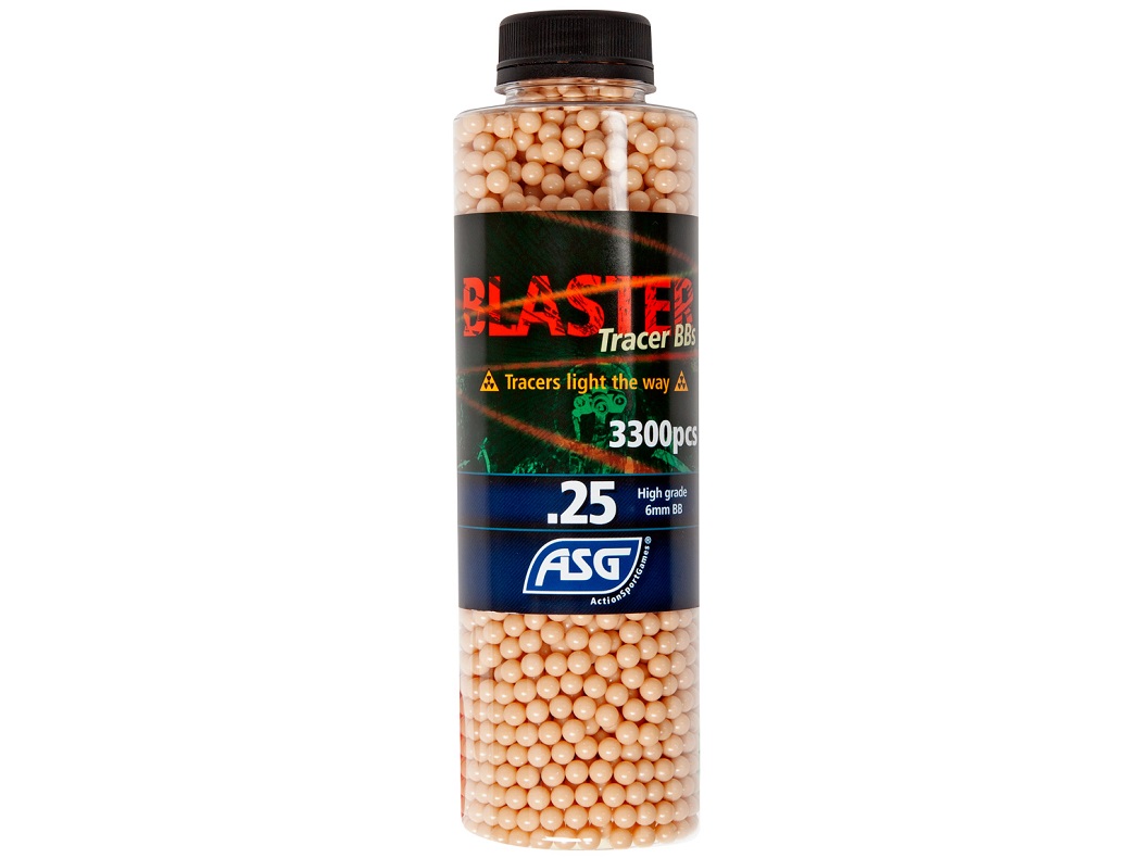 ASG Blaster Red Tracer Airsoft BB 6mm 0.25 gram verpakking 3300
